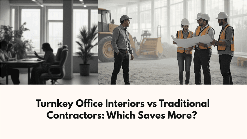 Turnkey Office Interiors vs Traditional Contractors: Which Saves More?