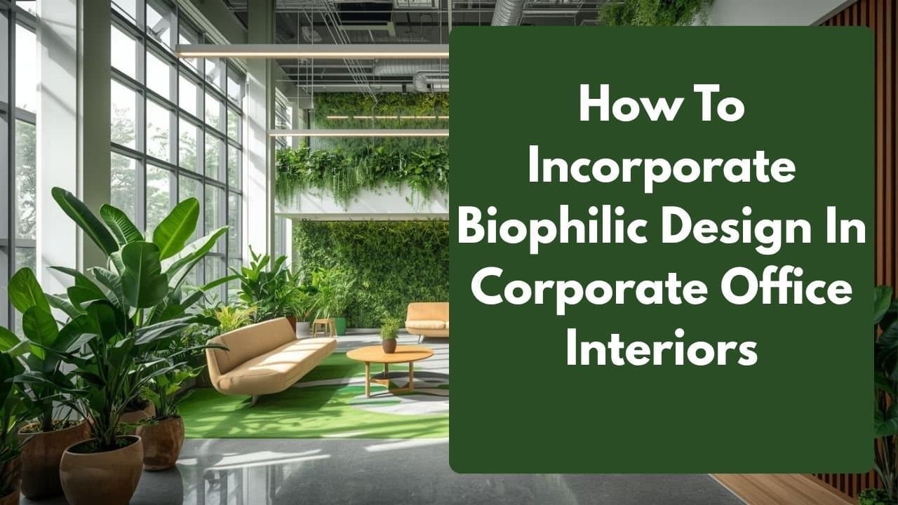 How to Incorporate Biophilic Design in Corporate Office Interiors