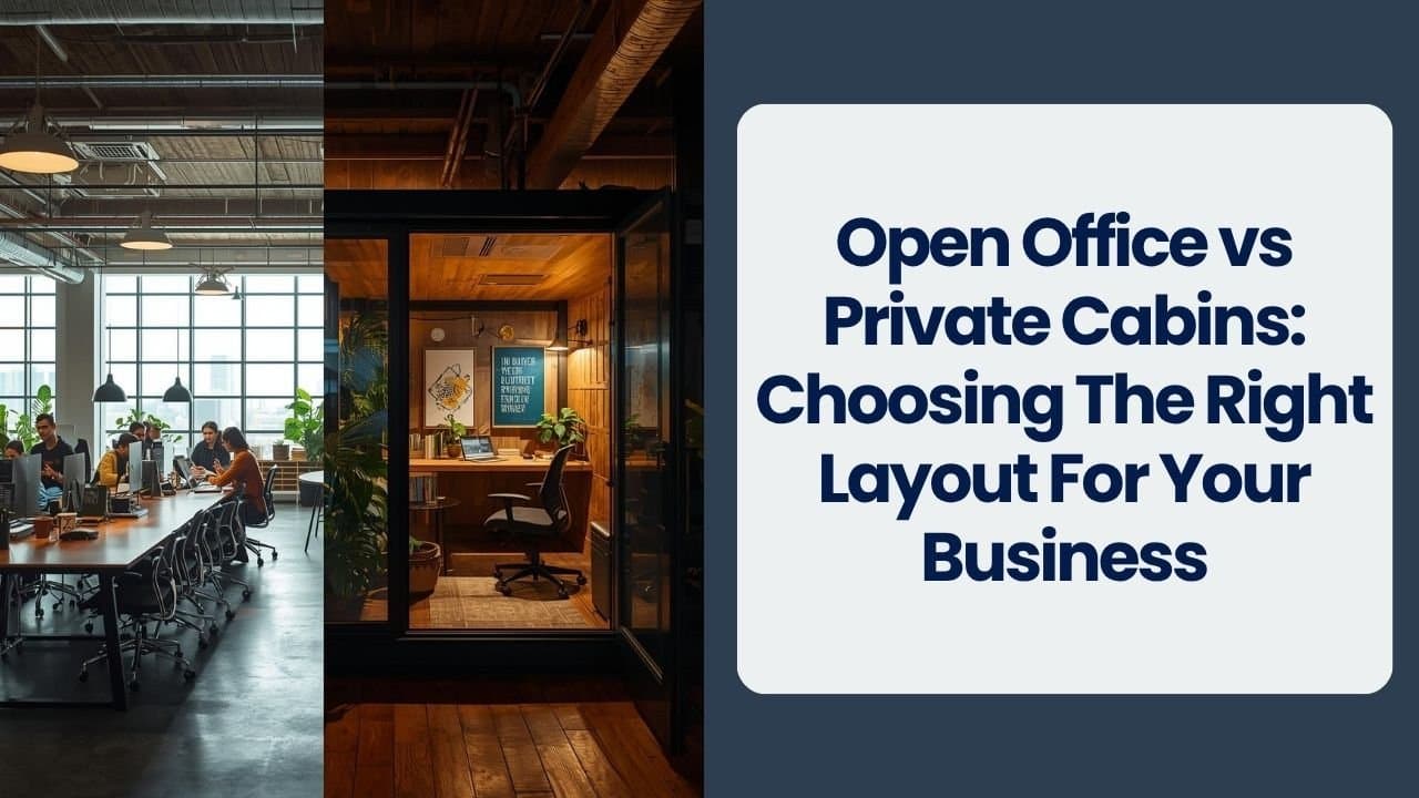 Open Office vs. Private Cabins: Choosing the Right Layout for Your Business