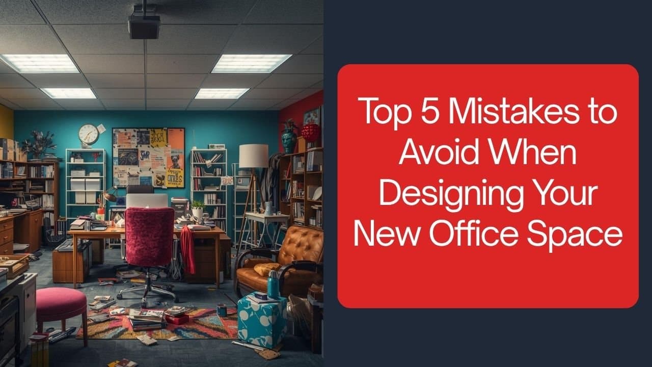 Top 5 Mistakes to Avoid When Designing Your New Office Space